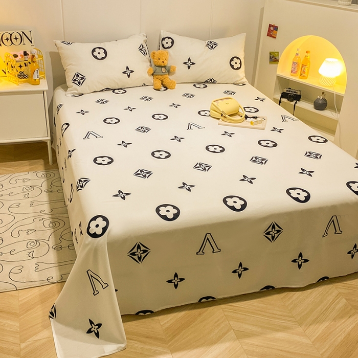 91家纺网 家纺一手货源 找家纺 简宜家居 2023新款全棉A版卡通印花床单 小时代