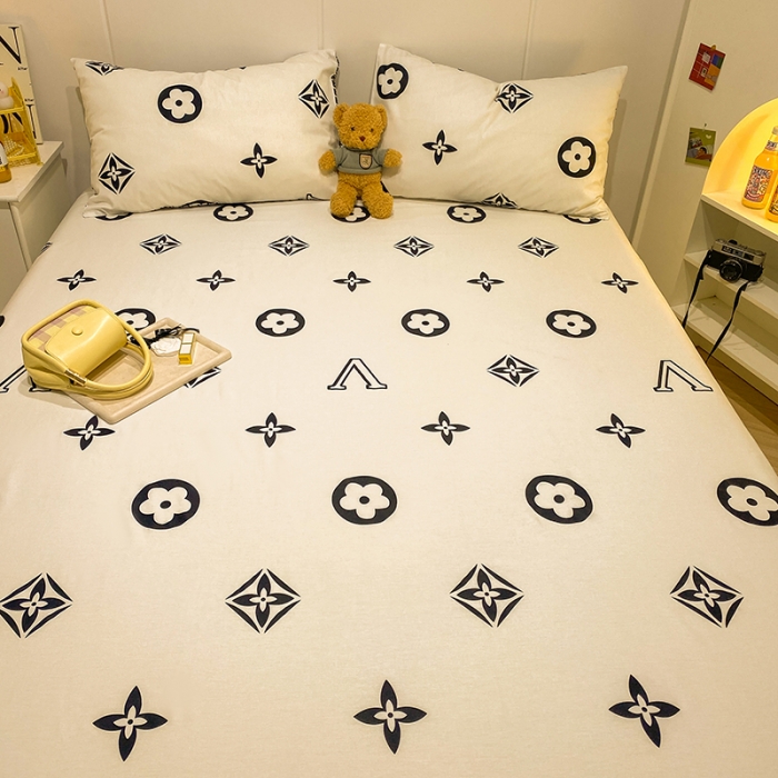 91家纺网 家纺一手货源 找家纺 简宜家居 2023新款全棉A版卡通印花床单 小时代