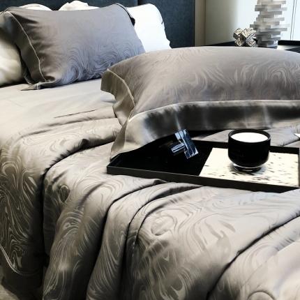 91家纺网 家纺一手货源 找家纺 （总）涞澳  天丝提花夏被&amp;夏被四件套