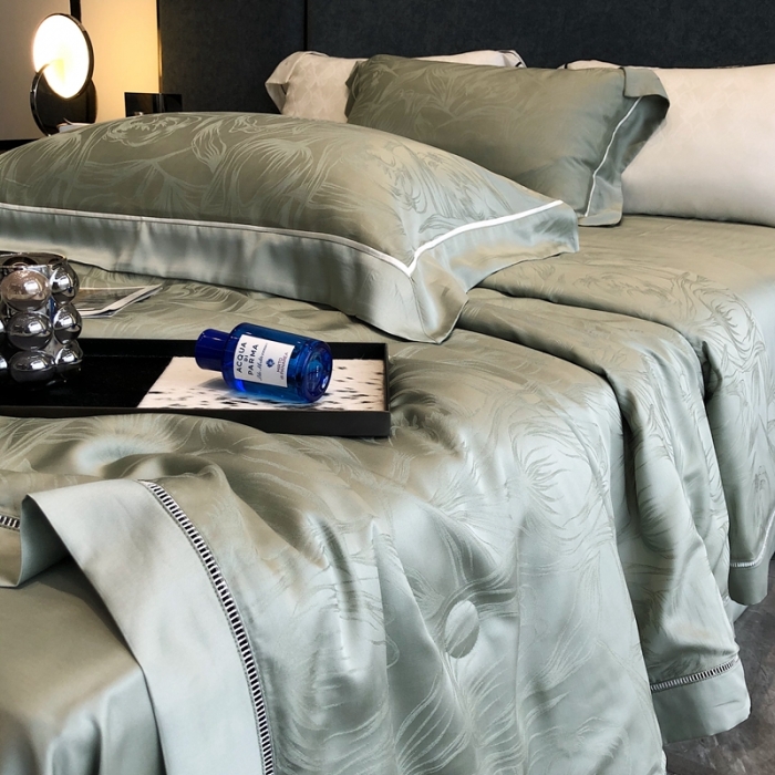 91家纺网 家纺一手货源 找家纺 （总）涞澳  天丝提花夏被&amp;夏被四件套