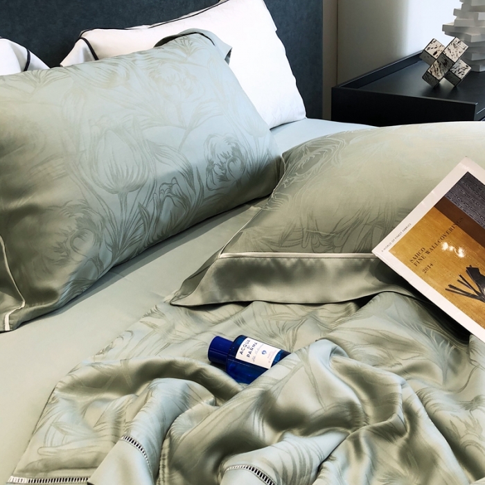 91家纺网 家纺一手货源 找家纺 （总）涞澳  天丝提花夏被&amp;夏被四件套