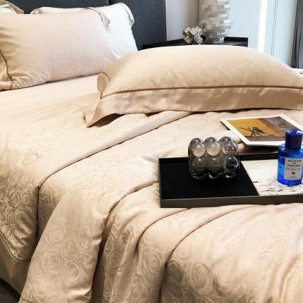 涞澳  天丝提花夏被&amp;夏被四件套 观夏-驼