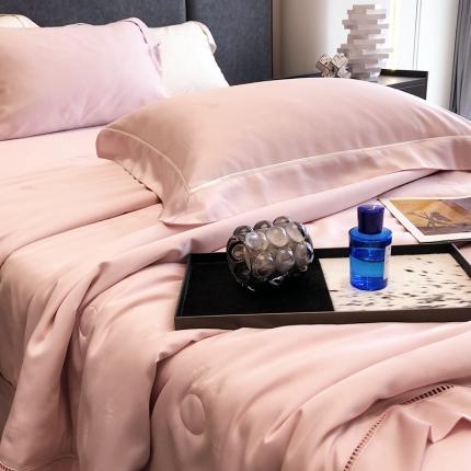 涞澳  天丝提花夏被&amp;夏被四件套 丽塔-粉