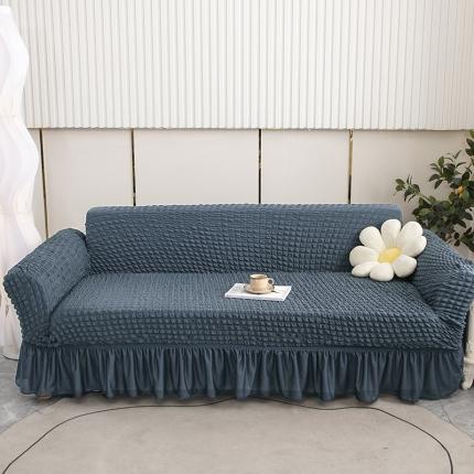 91家纺网 家纺一手货源 找家纺 （总）2026新款泡泡纱裙边沙发套