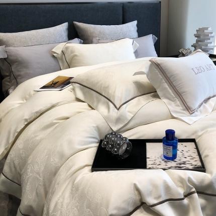 91家纺网 家纺一手货源 找家纺 （总）涞澳家纺  2023新款天丝提花四件套