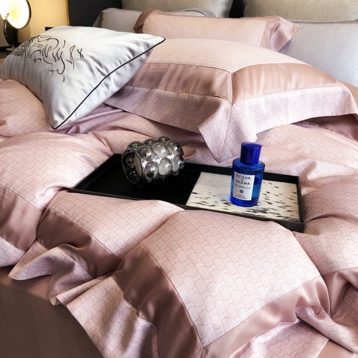 91家纺网 家纺一手货源 找家纺 （总）2023新款天丝棉四件套--温莎系列