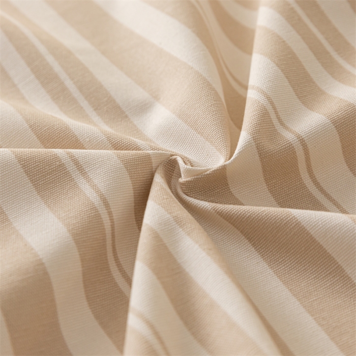 91家纺网 家纺一手货源 找家纺 蓝巢家纺 2023新款A类母婴级四季可用全棉老粗布单品系列单床笠 素采米