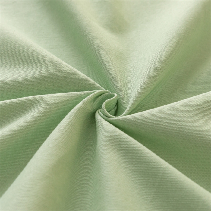 91家纺网 家纺一手货源 找家纺 蓝巢家纺 2023新款A类母婴级四季可用全棉老粗布单品系列单床笠 月白绿