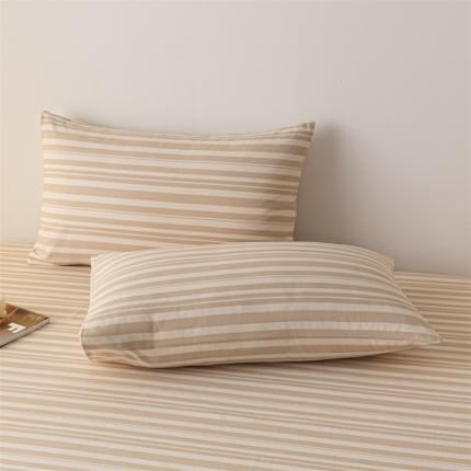 91家纺网 家纺一手货源 找家纺 蓝巢家纺 2023新款A类母婴级四季可用全棉老粗布单品系列单品枕套 素采米