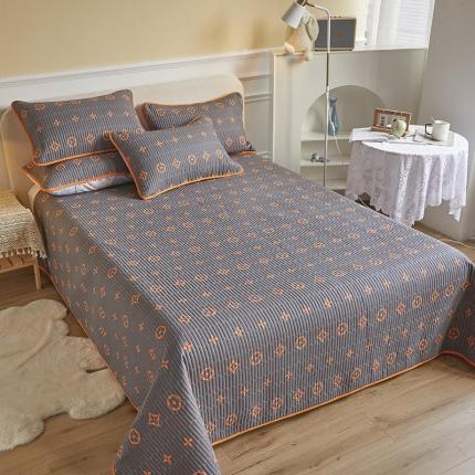 91家纺网 家纺一手货源 找家纺 （总）莎果 2024新款正面纯棉绗缝床盖