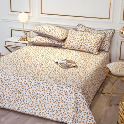 91家纺网 家纺一手货源 找家纺 （总）莎果 2024新款正面纯棉绗缝床盖