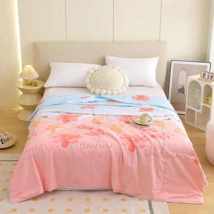 91家纺网 家纺一手货源 找家纺 （总）启优 全棉夏被纯棉空调被子全棉夏凉被