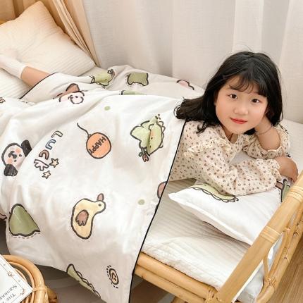 91家纺网 家纺一手货源 找家纺 鱼宝  2023新款全棉儿童夏被萌宠乐园