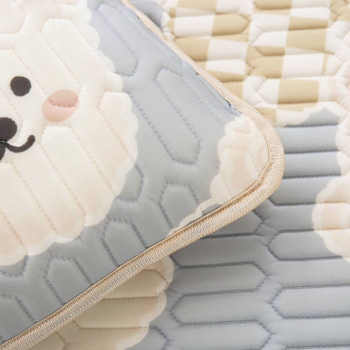 91家纺网 家纺一手货源 找家纺 纽乐 2023新款儿童乳胶枕 笨笨熊