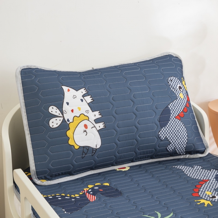 91家纺网 家纺一手货源 找家纺 纽乐 2023新款儿童乳胶枕 皇冠恐龙