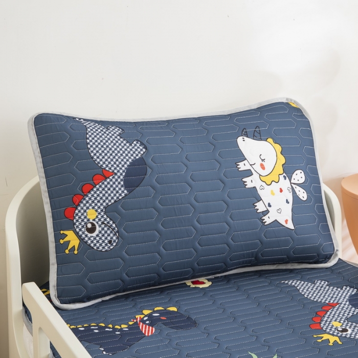 91家纺网 家纺一手货源 找家纺 纽乐 2023新款儿童乳胶枕 皇冠恐龙