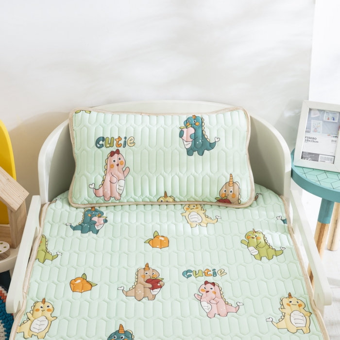 91家纺网 家纺一手货源 找家纺 纽乐 2023新款儿童乳胶枕 萌趣恐龙