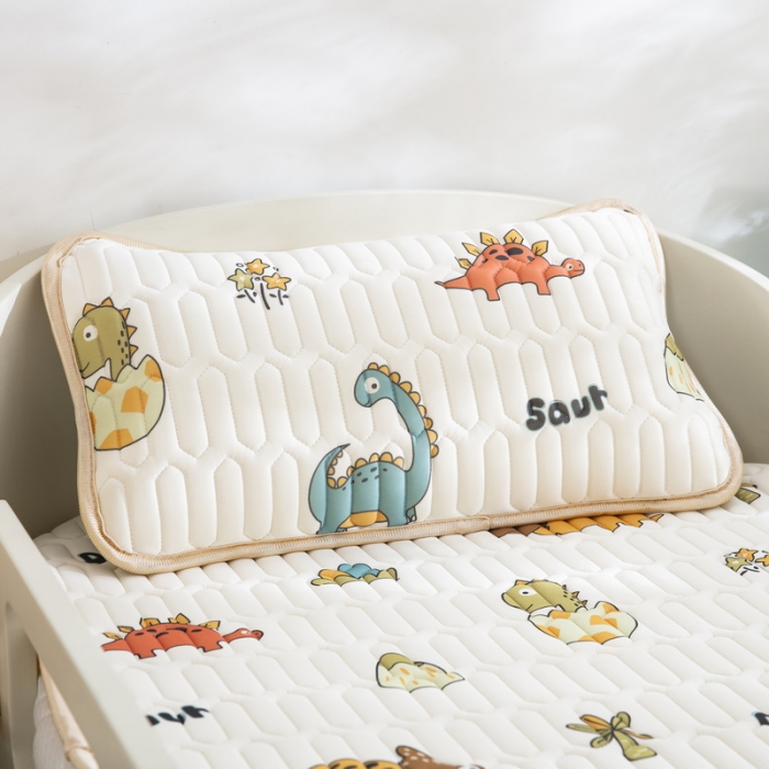 91家纺网 家纺一手货源 找家纺 纽乐 2023新款儿童乳胶枕 侏罗纪时代