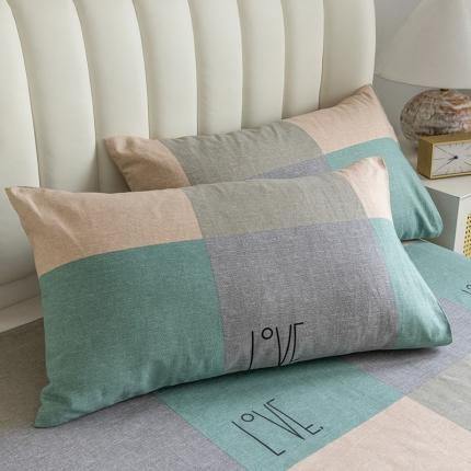 91家纺网 家纺一手货源 找家纺 （总）居美良品 2025新款全棉老粗布纯棉单枕套