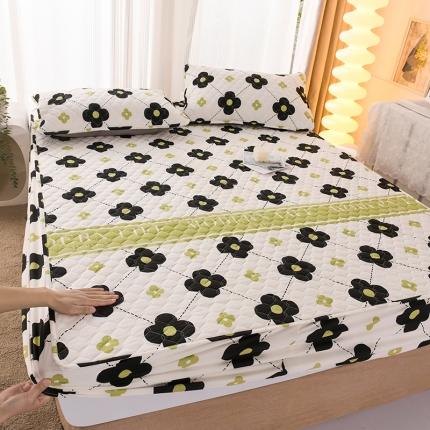 91家纺网 家纺一手货源 找家纺 九亭 2023新款A类纯棉夹棉床笠 尚品