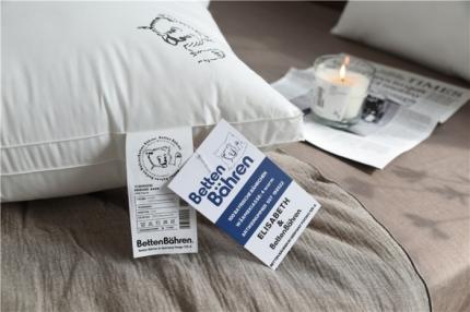 91家纺网 家纺一手货源 找家纺 Betten Bähren德国熊 全棉A类中低枕头枕芯酒店民宿家用枕芯