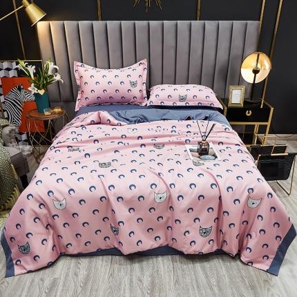 91家纺网 家纺一手货源 找家纺 （总）绣女坊2023新款水洗天丝夏被四件套夏凉被