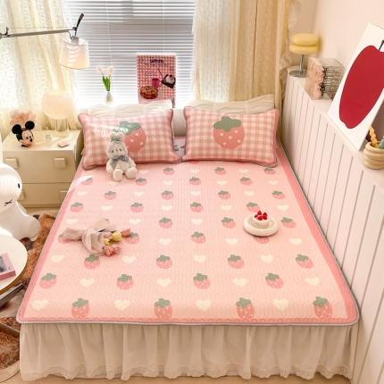 91家纺网 家纺一手货源 找家纺 （总）顾里 2023新款 韩系ins清新凉感软席