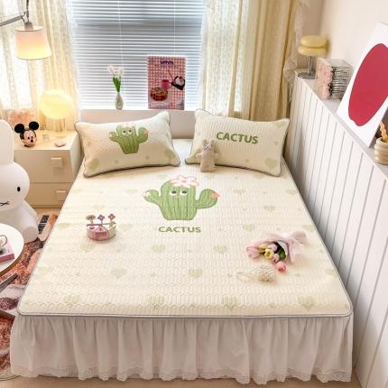 91家纺网 家纺一手货源 找家纺 （总）顾里 2023新款 韩系ins清新凉感软席