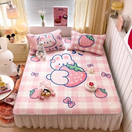 91家纺网 家纺一手货源 找家纺 （总）顾里 2023新款 韩系ins清新凉感软席