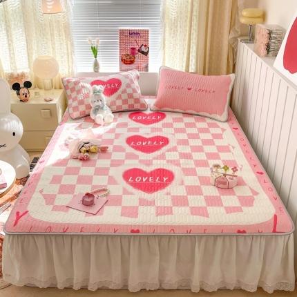 91家纺网 家纺一手货源 找家纺 （总）顾里 2023新款 韩系ins清新凉感软席