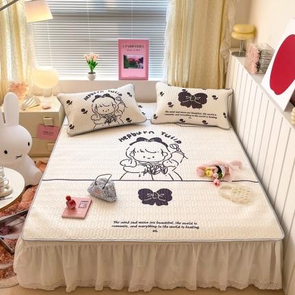 91家纺网 家纺一手货源 找家纺 （总）顾里 2023新款 韩系ins清新凉感软席