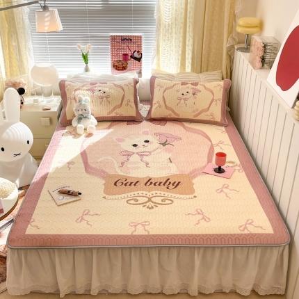 91家纺网 家纺一手货源 找家纺 （总）顾里 2023新款 韩系ins清新凉感软席