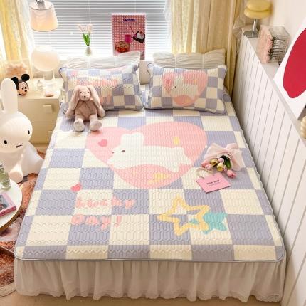 91家纺网 家纺一手货源 找家纺 （总）顾里 2023新款 韩系ins清新凉感软席