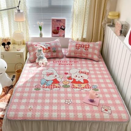 91家纺网 家纺一手货源 找家纺 （总）顾里 2023新款 韩系ins清新凉感软席