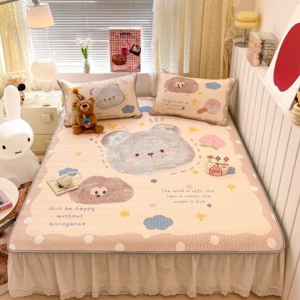 91家纺网 家纺一手货源 找家纺 （总）顾里 2023新款 韩系ins清新凉感软席