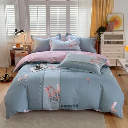 星期三 2023新款 铂金全棉13372四件套（加老板微信有会员价） 哈依勒兰