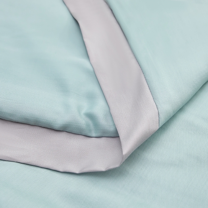 91家纺网 家纺一手货源 找家纺 伊被源 2023新款莫代尔蚕蛹蛋白夏被-锦色 锦色-清新蓝