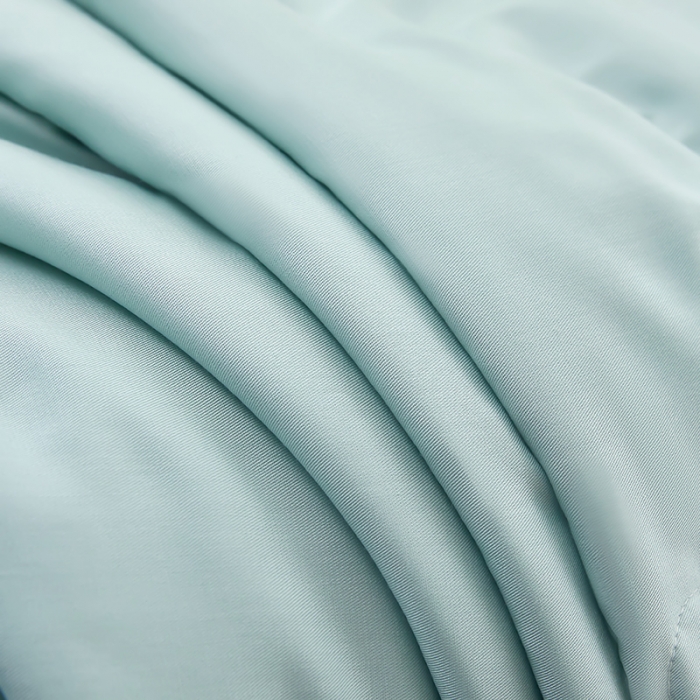 91家纺网 家纺一手货源 找家纺 伊被源 2023新款莫代尔蚕蛹蛋白夏被-锦色 锦色-清新蓝