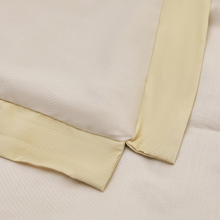 91家纺网 家纺一手货源 找家纺 伊被源 2023新款莫代尔蚕蛹蛋白夏被-锦色 锦色-香槟金