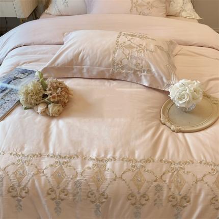 2023馨蕊春夏新品100支高定系列新品棉妮可 初夏粉