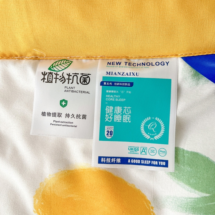 91家纺网 家纺一手货源 找家纺 星巴K 2023新款洛卡棉美棉印花夏被亲肤手包边夏被 阳光兔兔