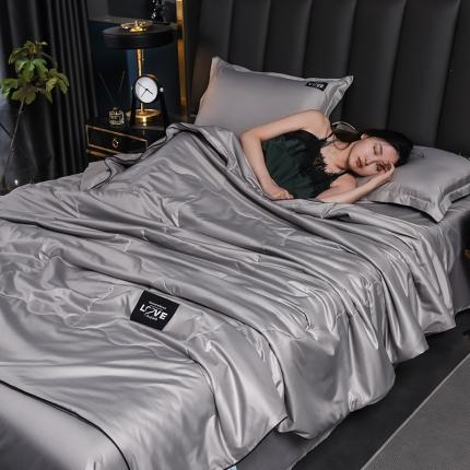 91家纺网 家纺一手货源 找家纺 （总）宇豪 2023新款水洗真丝夏被套件