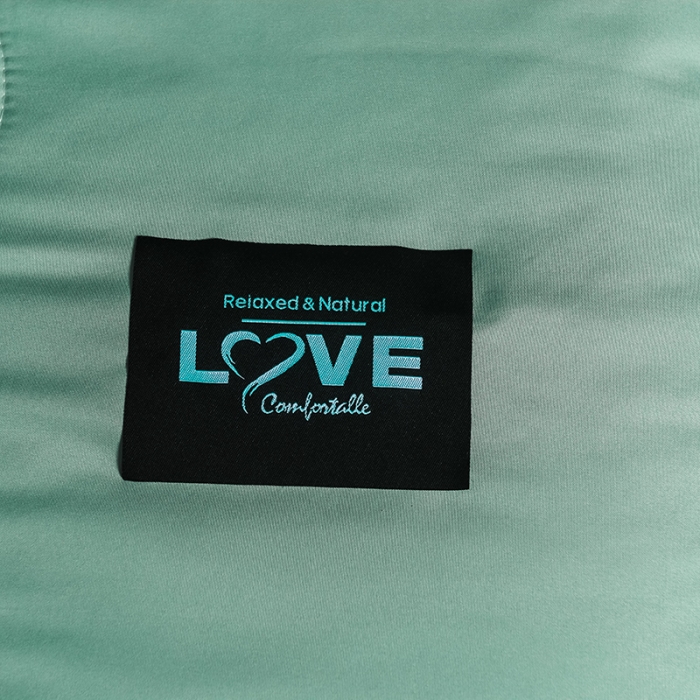 91家纺网 家纺一手货源 找家纺 宇豪 2023新款水洗真丝夏被套件 水绿