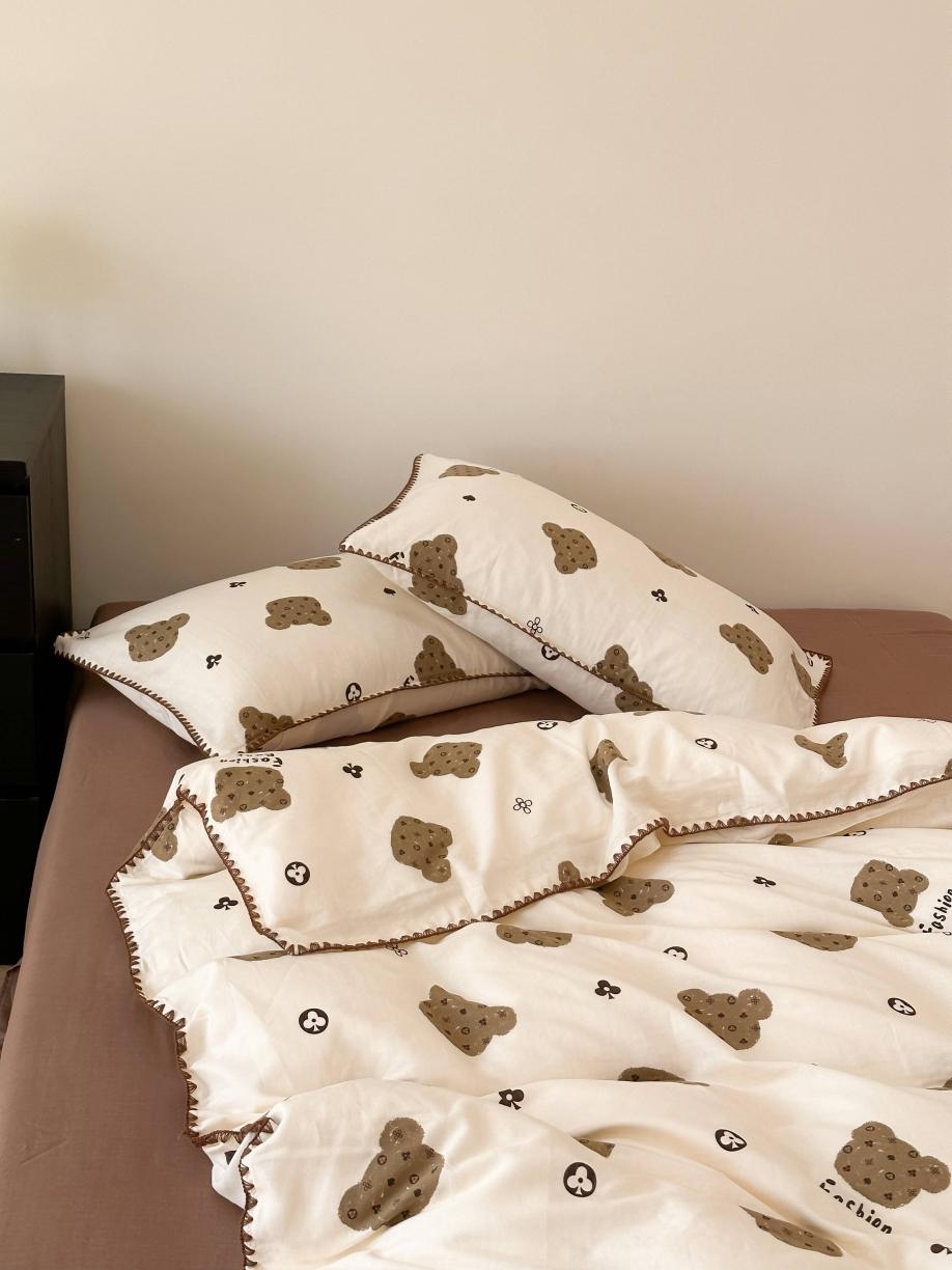 91家纺网 家纺一手货源 找家纺 (总)洋铭区 2023新款双层纱四件套系列