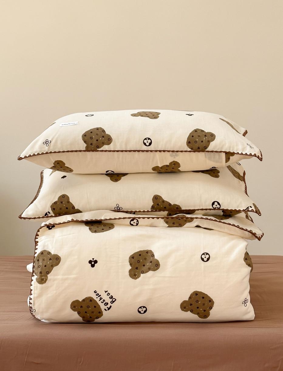 91家纺网 家纺一手货源 找家纺 (总)洋铭区 2023新款双层纱四件套系列