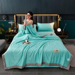 91家纺网 家纺一手货源 找家纺 （总)  宇豪 2023新款水洗棉夏被,LOVE-高级灰,LOVE-咖啡色,LOVE-孔雀蓝,LOVE-浅水绿,LOVE-天空蓝,LOVE-樱花粉