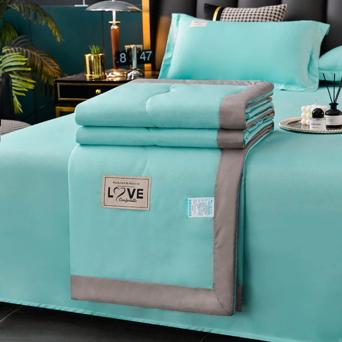 91家纺网 家纺一手货源 找家纺 （总)  宇豪 2023新款水洗棉夏被