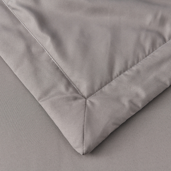 91家纺网 家纺一手货源 找家纺 宇豪 2023新款水洗棉夏被 LOVE-高级灰