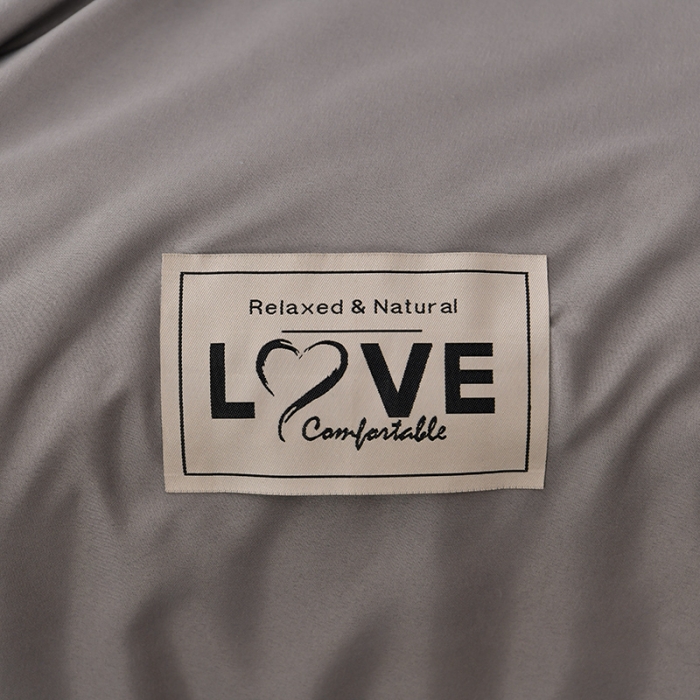 91家纺网 家纺一手货源 找家纺 宇豪 2023新款水洗棉夏被 LOVE-高级灰