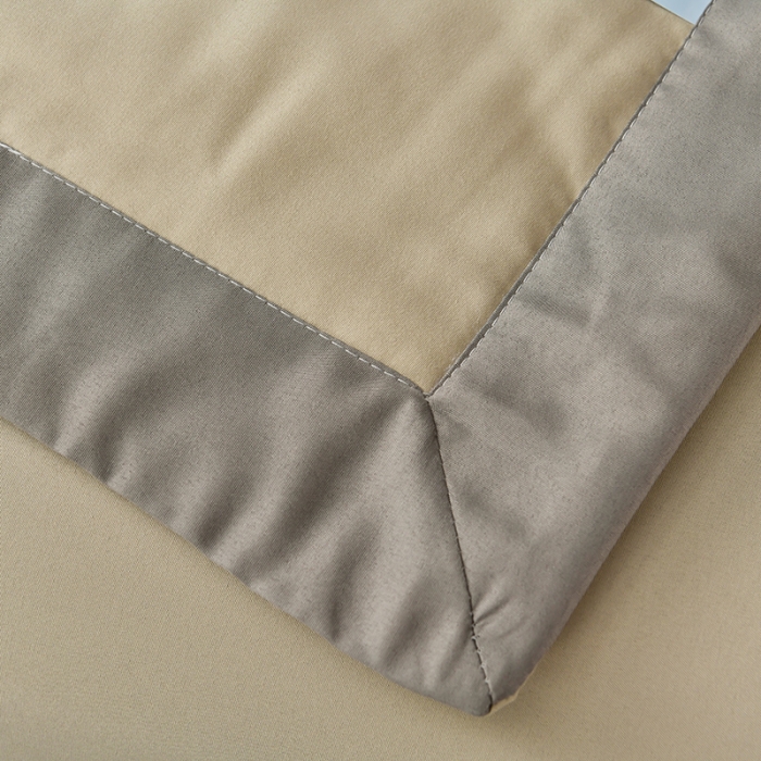 91家纺网 家纺一手货源 找家纺 宇豪 2023新款水洗棉夏被 LOVE-咖啡色